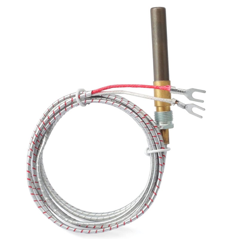 Mhrxusd Q313 M1265X 2J-M1265A Thermopile with Armoured Cable Compatible with Pizza Oven Y600 Y800 101 151 201 251 301 307 - Image 1